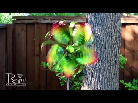 18" Wind Spinner - Green