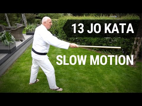 13 Jo Kata in Slow Motion