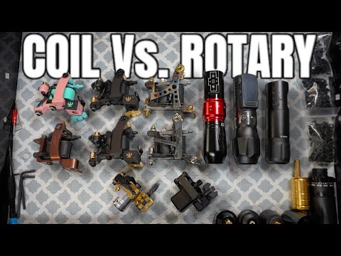 Coil Vs Rotary Tattoo Machines  - What Should You Pick?