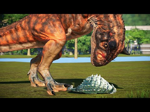 Toro Vs Bumpy | Carnotaurus Vs Ankylosaurus 🌍 Jurassic World Evolution:  Camp Cretaceous
