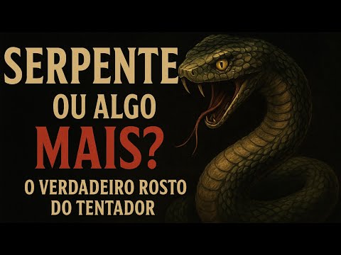 Serpente ou Algo Mais? O Verdadeiro Rosto do Tentador