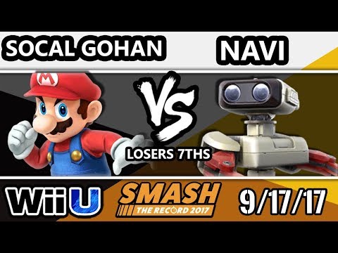STR 2017 Smash 4 - PWRUP | Navi (R.O.B.) Vs. NXT + 7 | Socal Gohan (Mario) - Smash Wii U - Top 8