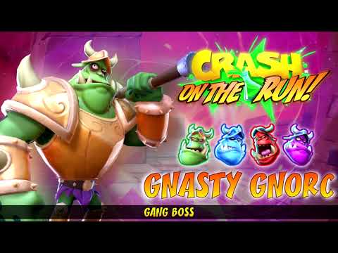 Crash Bandicoot: On The Run! OST - Gnasty Gnorc