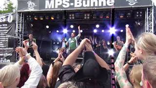 Versengold  , Niemals Sang und Klanglos  MPS in Rastede 2018 .