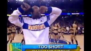 Too Short Performs During Warriors Game