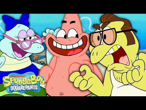 Patrick's Rock is Actually a Turtle! ? "Shell Games" Full Scene | SpongeBob
