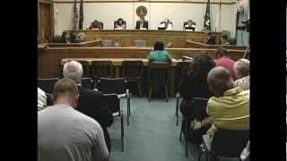 9/4/12 Board of Commissioners Regular Session Part 1