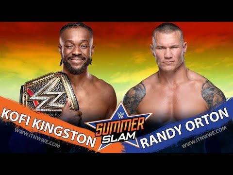 FULL MATCH- KOFI KINGSTON VS RANDY ORTON : WWE SUMMERSLAM 2019