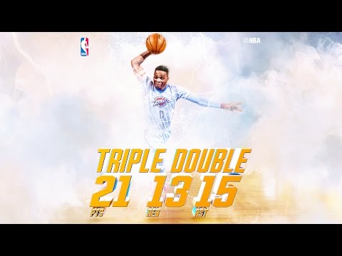 Russell Westbrook Posts NBA-Leading 15th Triple-Double