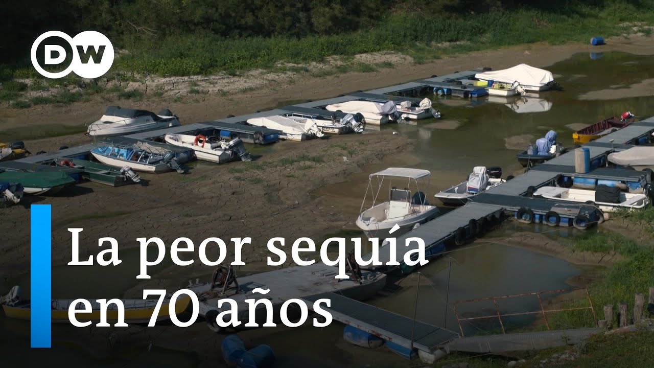 La corriente del río Po desciende sin pausa