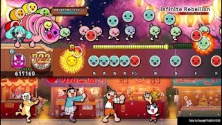 「太鼓の達人PS4」 Infinite Rebellionズルしてフルコンしてみた