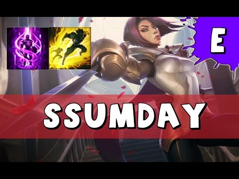 KT Ssumday as Fiora vs Shyvana TOP - S6 Challenger SoloQ - League of Legends