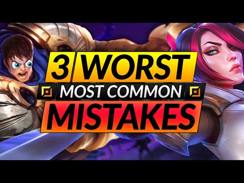 3 WORST MISTAKES Everyone Makes - BEST TIPS to ESCAPE ELO HELL (Top Lane) - LoL Guide