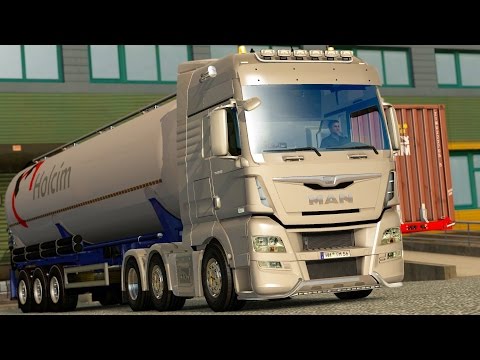 ETS 2 1.25 [open beta] MAN TGX Euro6  Hamburg - Bremen