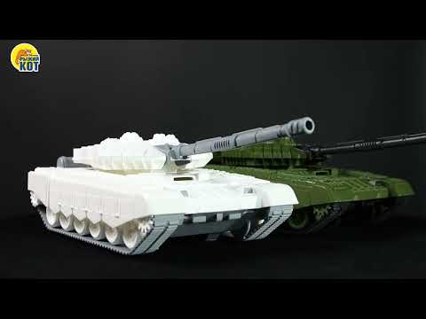 Миниатюра изображения товара Танк игрушечный РЫЖИЙ КОТ Буран / И-9833