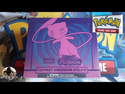 , title : 'Ouverture du coffret Pokémon Dresseur d'Elite Mew, édition EB08 Poing de Fusion'