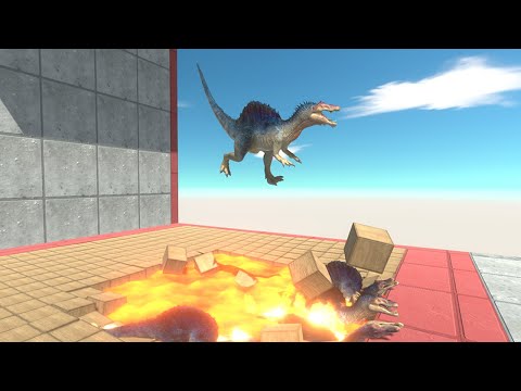 Don't Jump into the Lava Trap Pool - Animal Revolt Battle Simulator