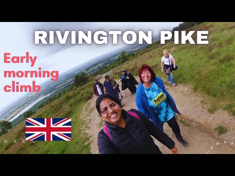 The Climb | ⛰️ Rivington Pike | Morning Climb with CoWorkers | Lancashire  🧗 ENGLAND||