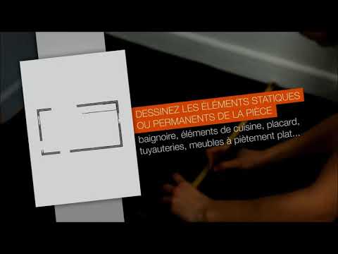 Natte chauffante - bi conductrice - puissance 150w/m2 - MHH BRICOZOR