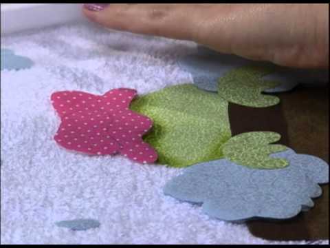 Mulher.com 31/12/2012 Priscila Muller - Pacth Apliquê com pintura 1/2