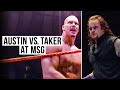 Undertaker And Austin Clash At MSG In Rare Live Event Match From The WWE Vault