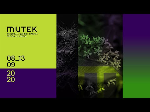 MUTEK Édition 21 . Hybride - Présentation Officielle - FR