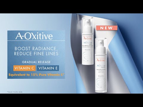 Video Avène AOXitive Sérum Antioxidante pele cansada primeiras rugas 30ml