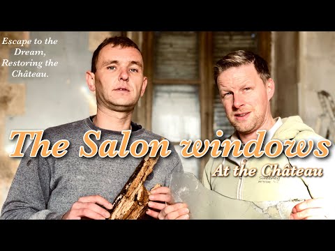 The Crumbling Salon windows at the Château. Ep 31