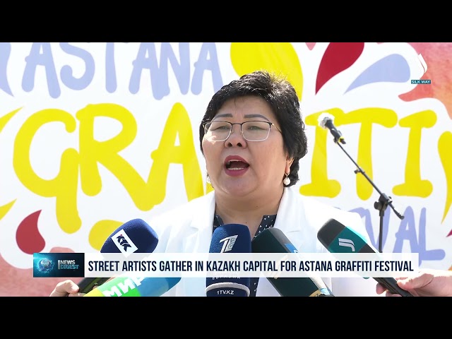 В столице Казахстана собрались художники жанра Street-Art