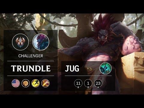 Trundle Jungle vs Hecarim - NA Challenger Patch 9.12