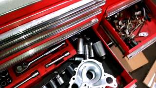 Timing belt replacement 2005 Mitsubishi Endeavor 3.0L V6 water pump replacing