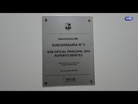 Estrenaron la renovada y jerarquizada Subcomisaría 3ª de Leandro N  Alem