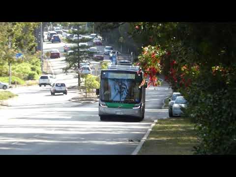 Transperth Volvo B8RLEA (Volgren Optimus) TP3052 Departs Karakatta Station