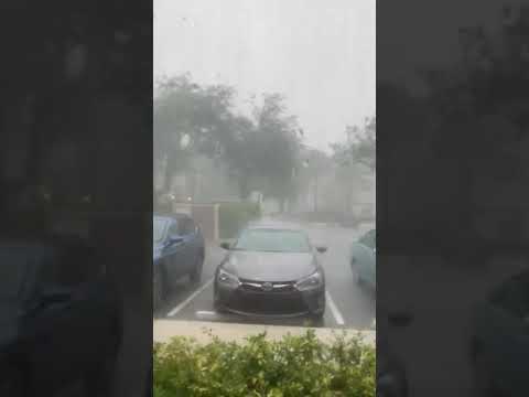 Florida Woman Hits The Deck After Rare 'Positive' Lightning Bolts Strike Outside Her Window