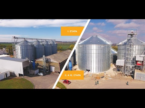 Dvě nová sila BROCK pro ZEMSPOL Dešná, s.r.o.