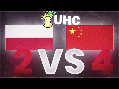 POLSKA VS CHINY NA KOKSCRAFT UHC || 2 PERSPEKTYWY || NAJLEPSZA GRA W HISTORII || 2 VS 4