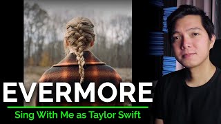 Evermore (Male Part Only - Karaoke) - Taylor Swift ft. Bon Iver