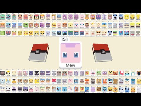 Pokemon Quest - Completed Pokedex
