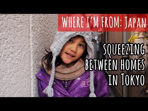 東京の家と家の間をしぼる (Squeezing Between Homes in Tokyo, Japan)