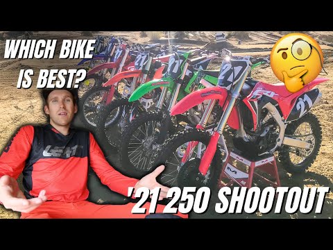 WHICH 250 MX BIKE IS BEST? 2021 250 MOTOCROSS SHOOTOUT - MUST WATCH BEFORE BUYING!