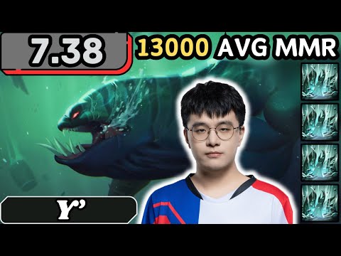 NEW PATCH 7.38 - Y' TIDEHUNTER Hard Support Gameplay 36 ASSISTS - Dota 2 Full Match Gameplay