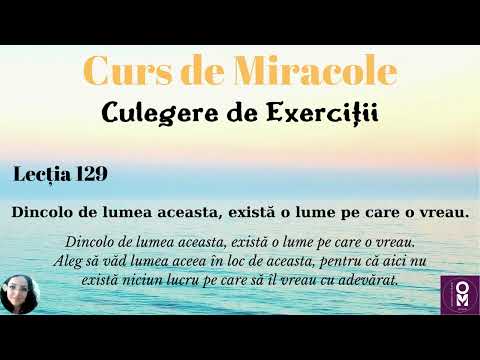 Curs de Miracole-Lecția 129