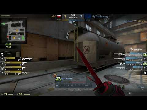 Optic Mixwell ACE vs AGO Train @ Europe Eleague Minor 2018