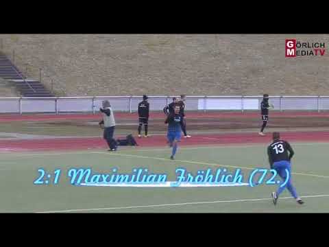 Sieg für Hünfeld - Tor durch Maximilian Fröhlich