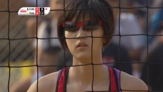 Download lagu Asian U21 Beach Volleyball: Thailand vs China (W) mp3
