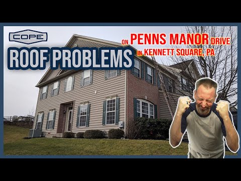 New Roof on the Block in Penns Manor Drive of Kennett Square, PA