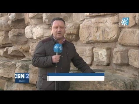 La Muralla Ciclópea en una de las fotografías más antiguas de Ibros