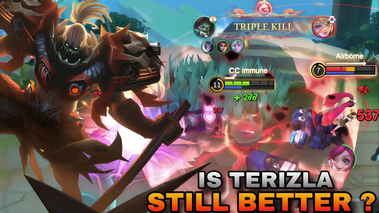 IS TERIZLA STILL GOOD IN CURRENT META ? | BUILD TOP GLOBAL TERIZLA | MLBB