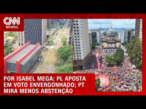 PL aposta em voto envergonhado; PT mira menos abstenção | LIVE CNN