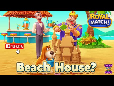 Royal Match Game Beach House Level 6240-6249 Area 81